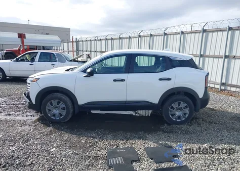 2025 Nissan Kicks S Fwd from USA, damaged, VIN 3N8AP6BA2SL306149